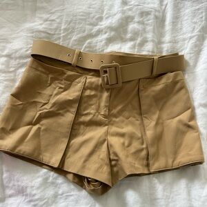 Zara Belted Shorts